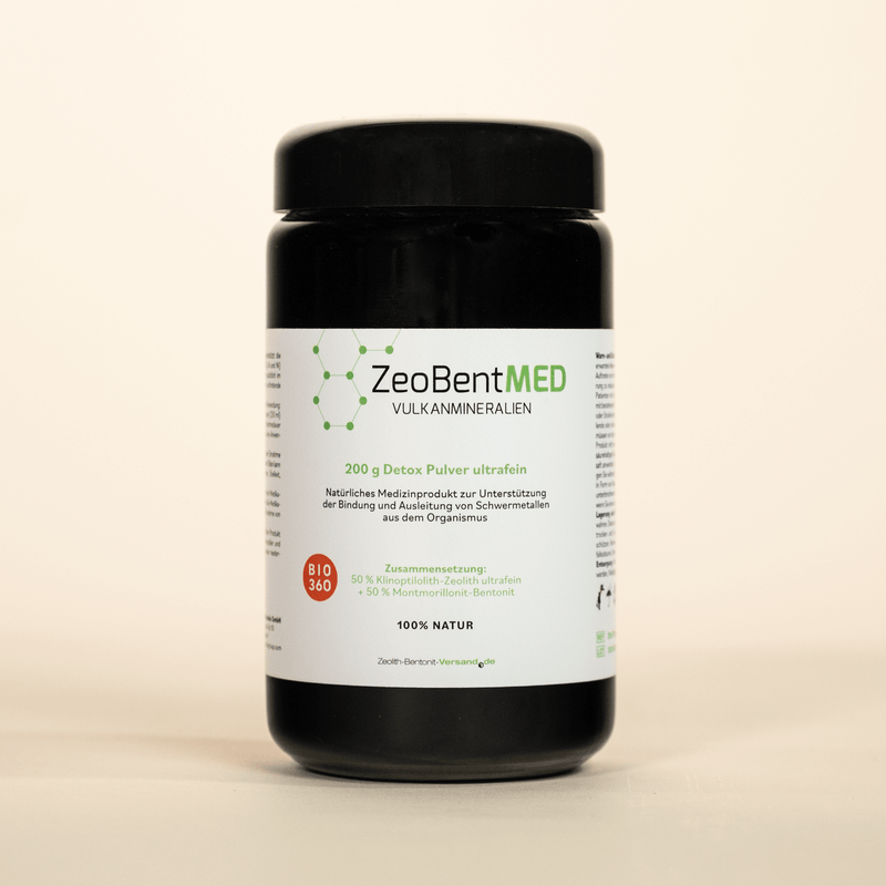 ZeoBent MED® Detox-Pulver