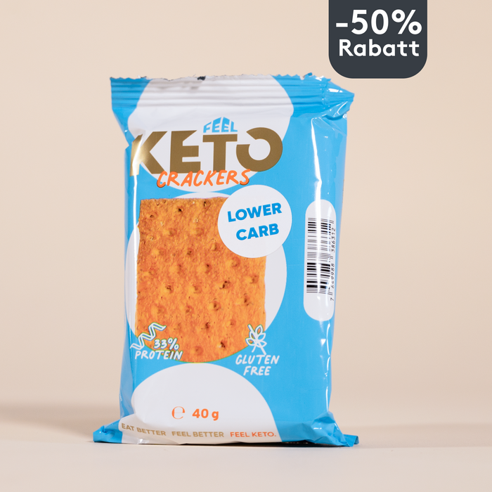 Feel Keto Cracker Monatsbox -50% rabattiert