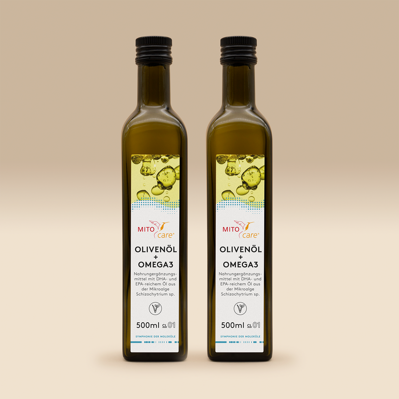 Olivenöl + Omega 3 (Monatspackung)