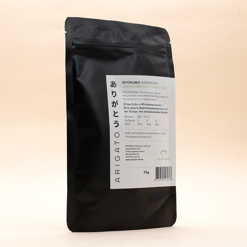 Gyokuro tea from Arigato Tea