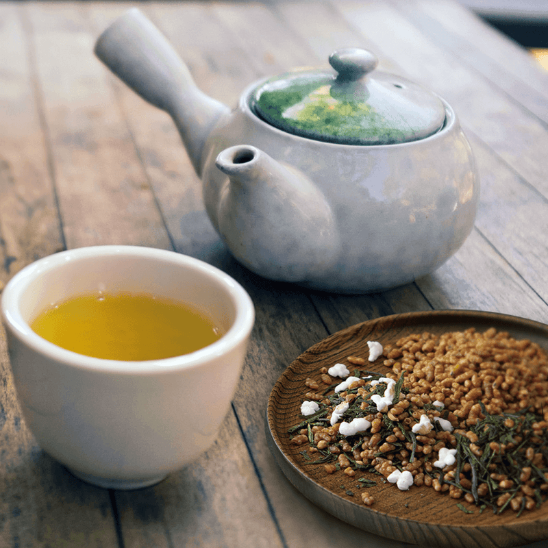 Genmaicha tea (Sencha & roasted rice) from Arigato Tea