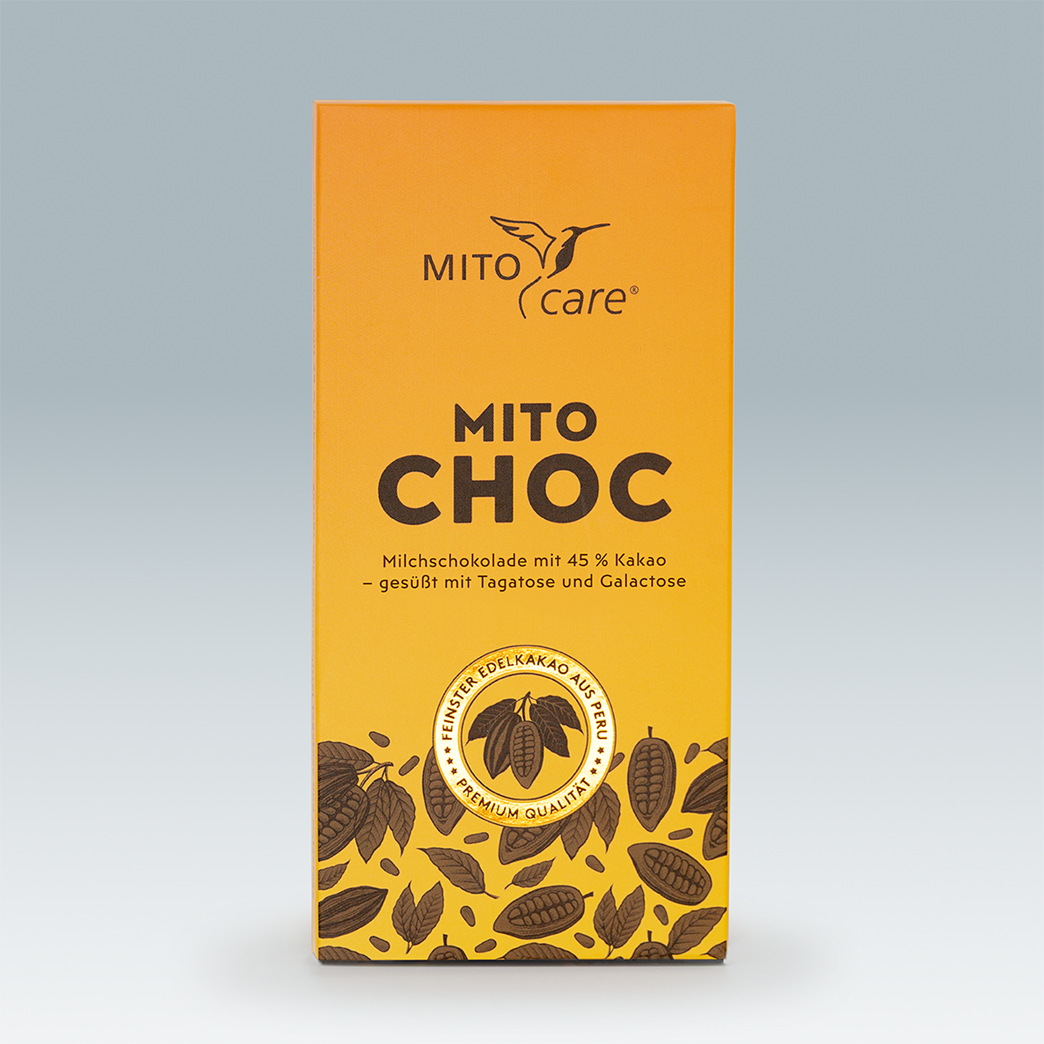 MITOchoc, Mitoschokolade mit Kakao, Tagatose und Galactose, Edelkakao von MITOcare
