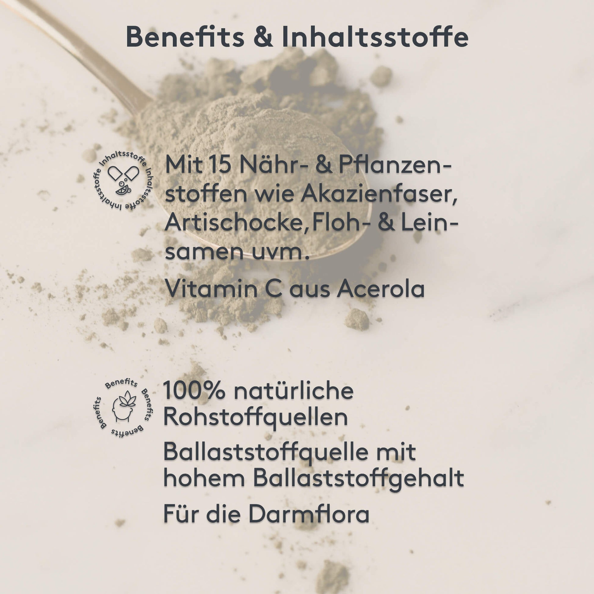 Benefits und Inhaltsstoffe MITOcare Flora Stabil