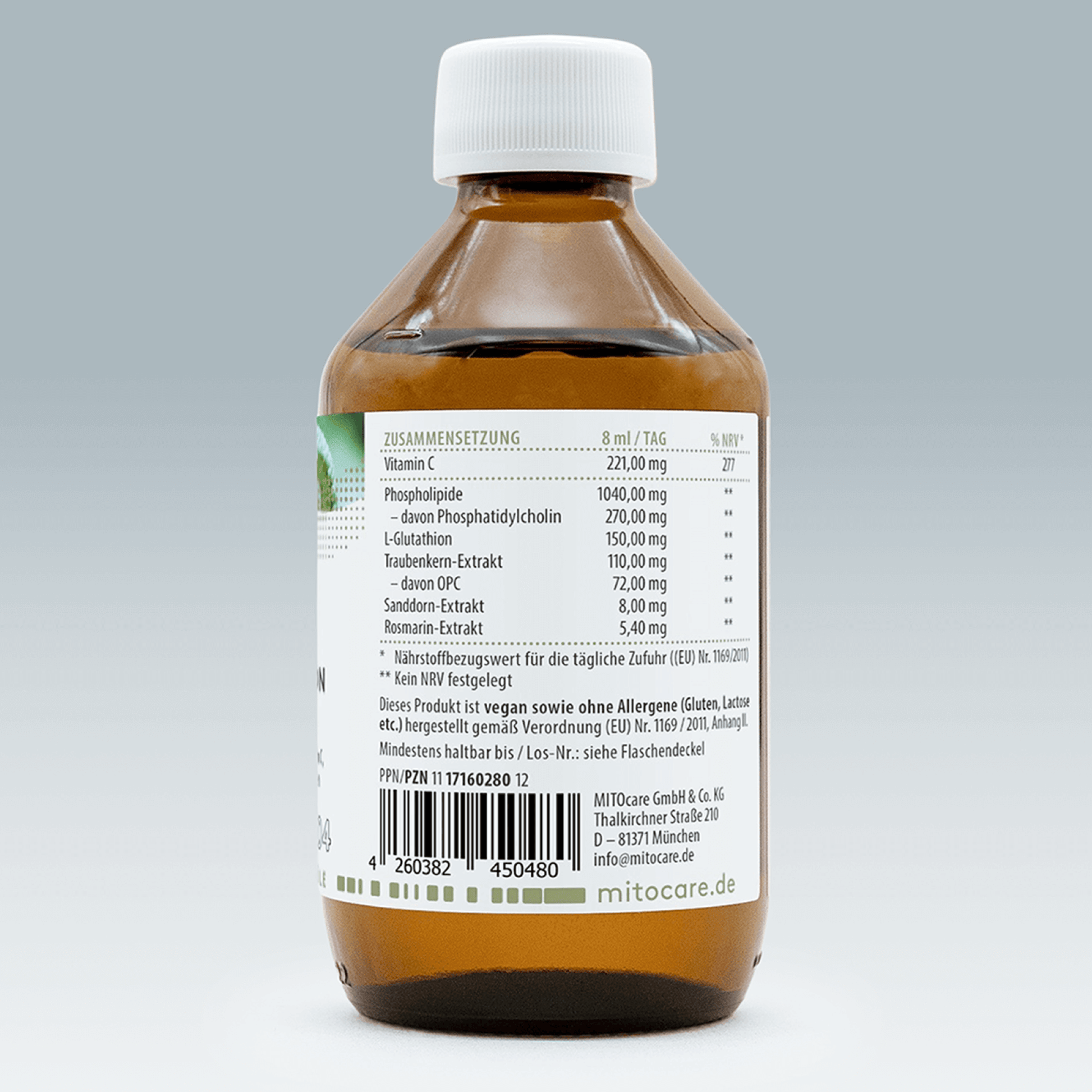 Lipo Glutathion Booster Regeneration & Energie | MITOcare Lipo Glutathion Booster Regeneration & Energie | MITOcare