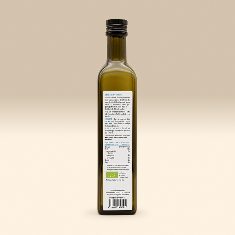 Organic MCT C8 oil