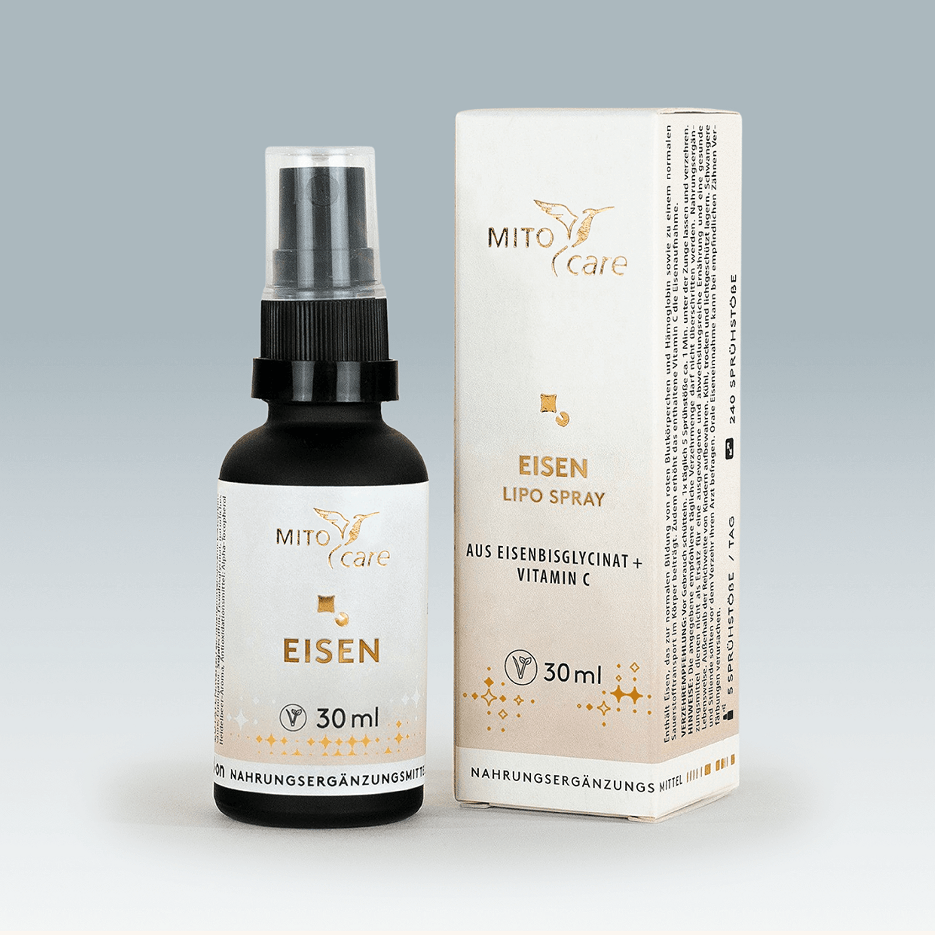 Eisen Spray organisch & liposomal