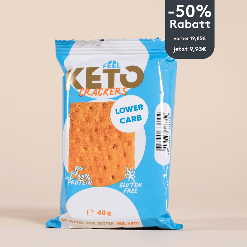 Feel Keto Cracker 7er Box -50% Rabatt