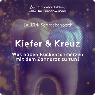 Kiefer und Kreuz - Was haben Rückenschmerzen mit dem Zahnarzt zu tun?