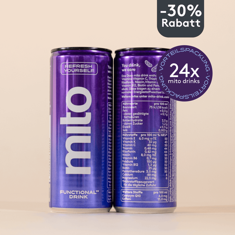 mito drink - 11 Vitamine & Guaraná | MITOcare