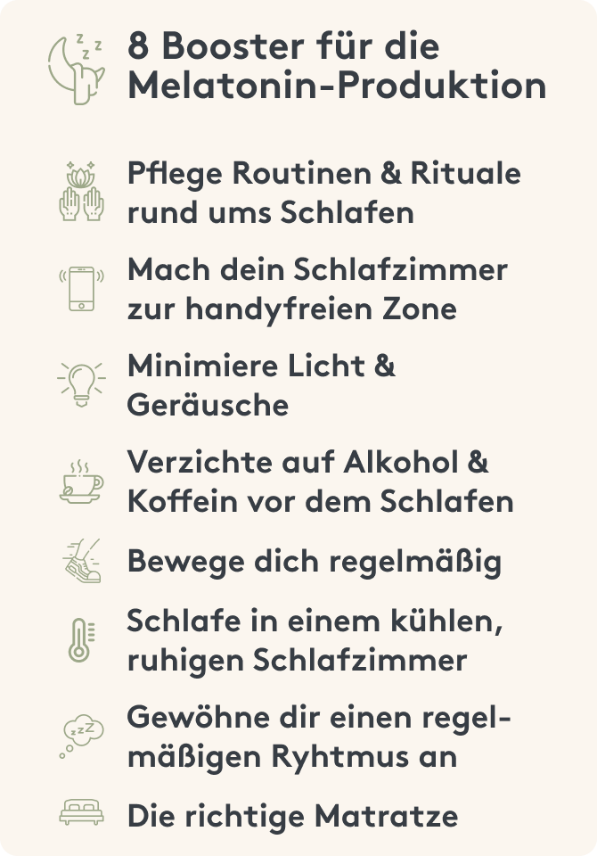 Wie wirkt Melatonin auf deinen Schlaf? | MITOcare