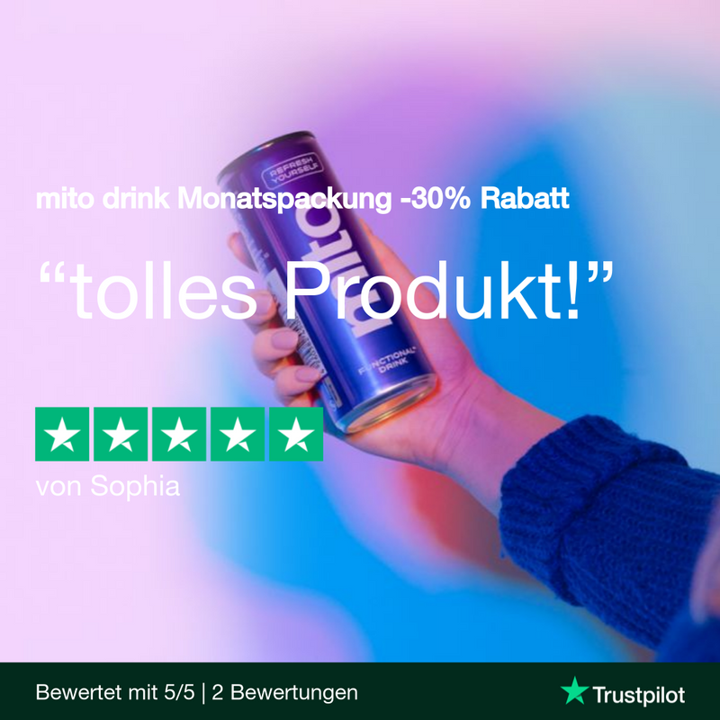 mito drink Monatspackung -30% Rabatt